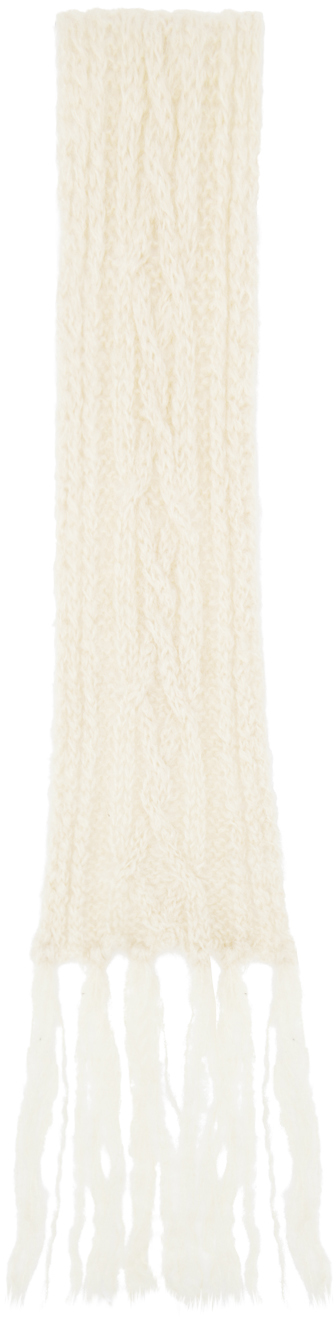 Ssense Accessori Sciarpe Off-White Wool Scarf 