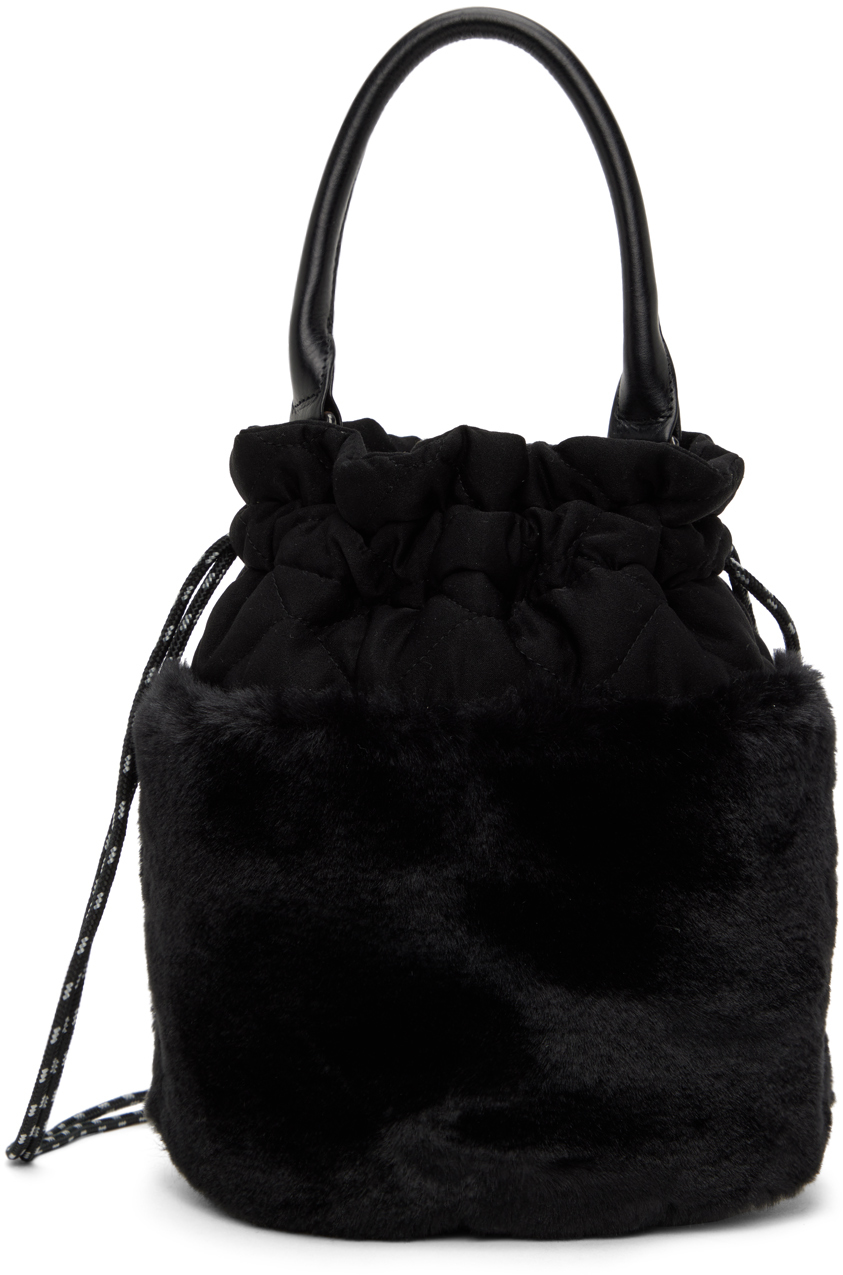 Y's Black Drawstring Bag