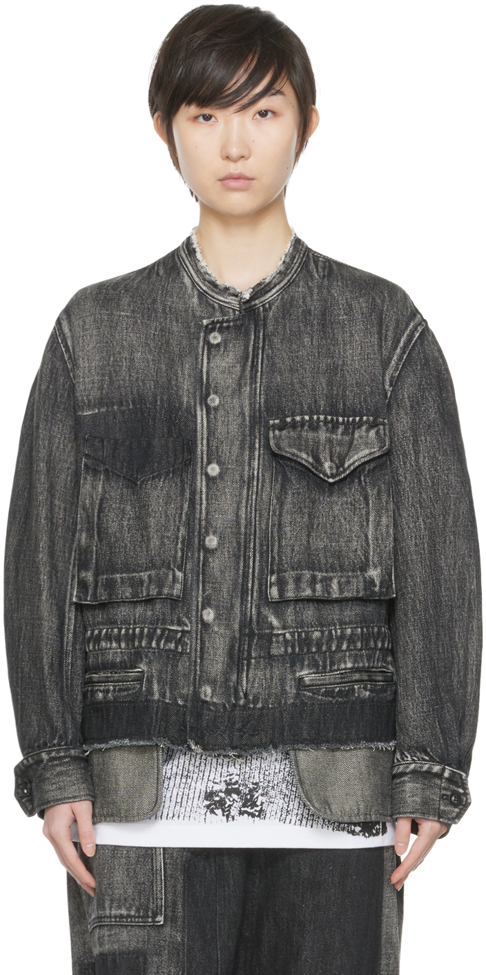Designer denim jackets for Women | SSENSE