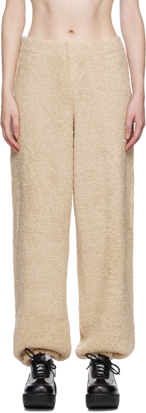 Beige Woolly Lounge Pants