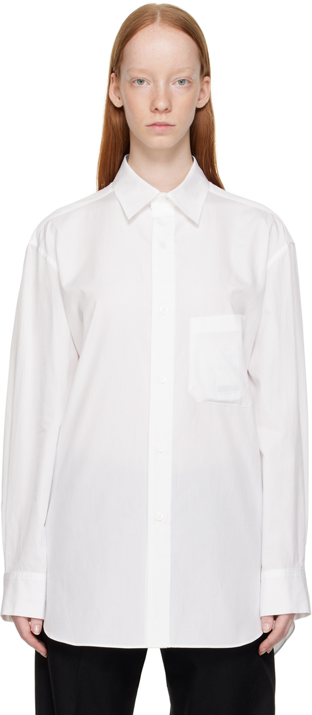 Chemise blanche à boutons Max Mara en solde Chemise blanche à boutons Max Mara en solde