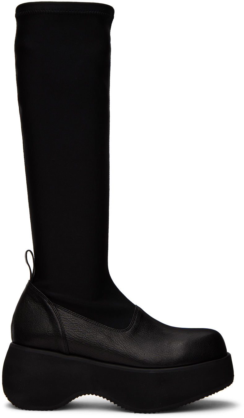 Bottes D'équitation Femme En Cuir Synthétique - Bottes Hautes Au Genou Style Western - Bottes D'hiver Thermiques Pour Automne-hiver
