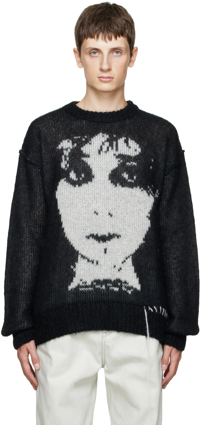 Isabel Benenato SSENSE Exclusive Black 'The Dreamer' Sweater