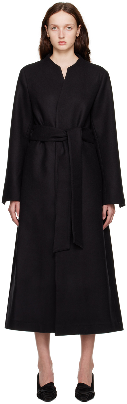 BITE Black Minimal Coat
