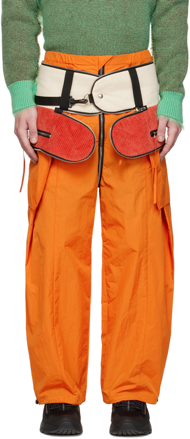 Craig Green Orange Packable Trousers