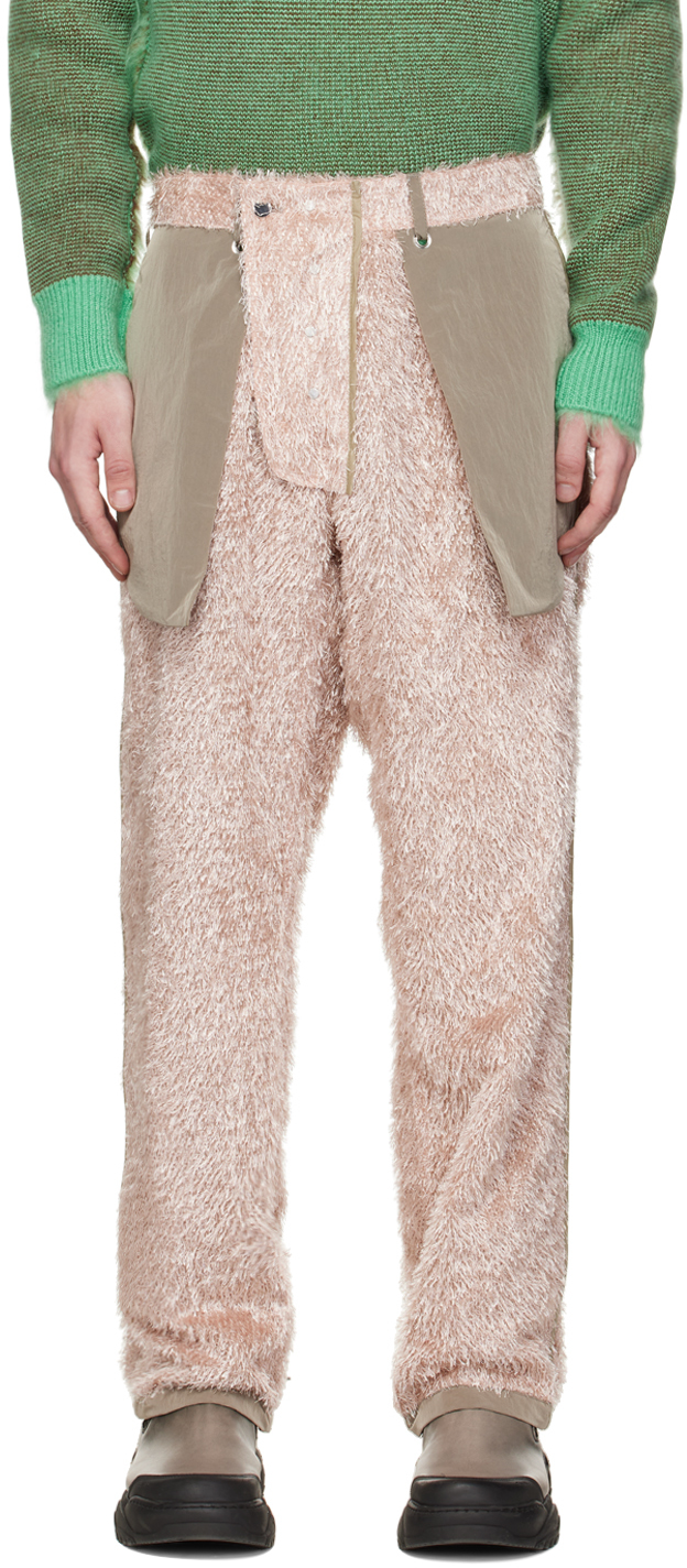 Pink Fluffy Reversible Trousers