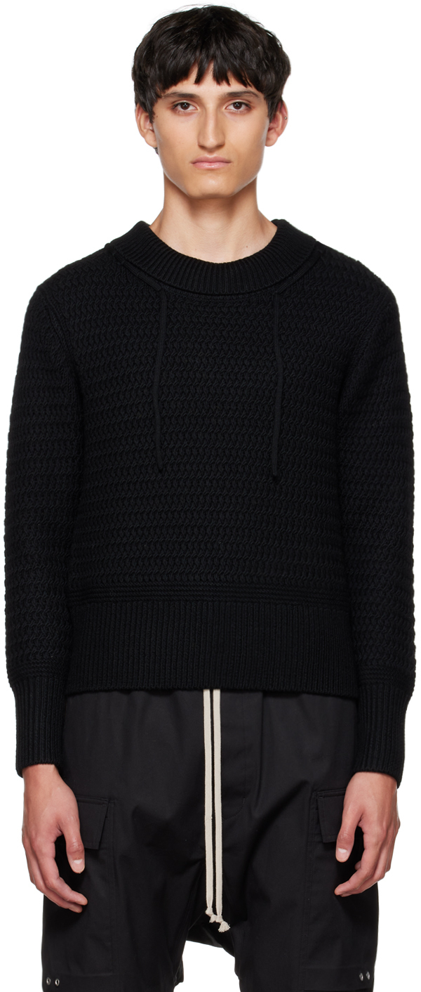 SSENSE Exclusive Black Knot Sweater