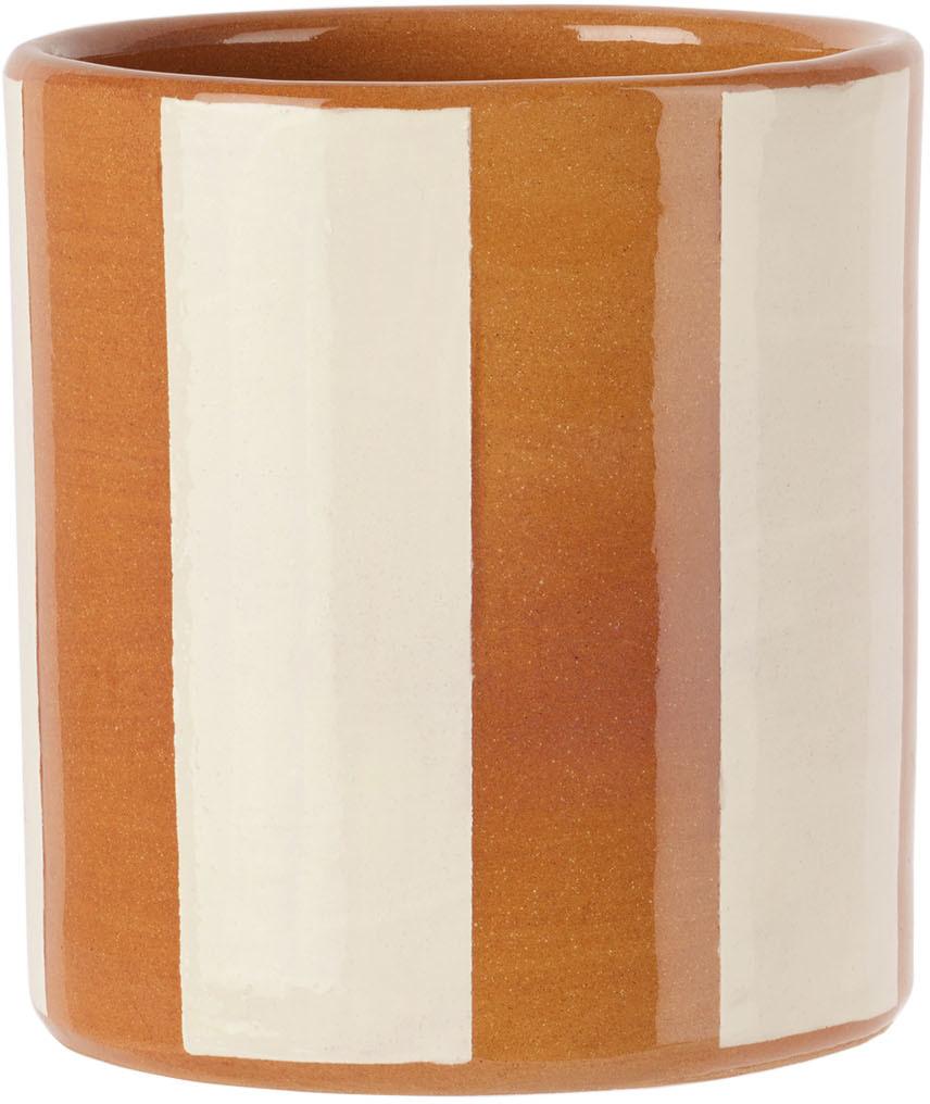  Sunnei White Striped Tazza Mug 