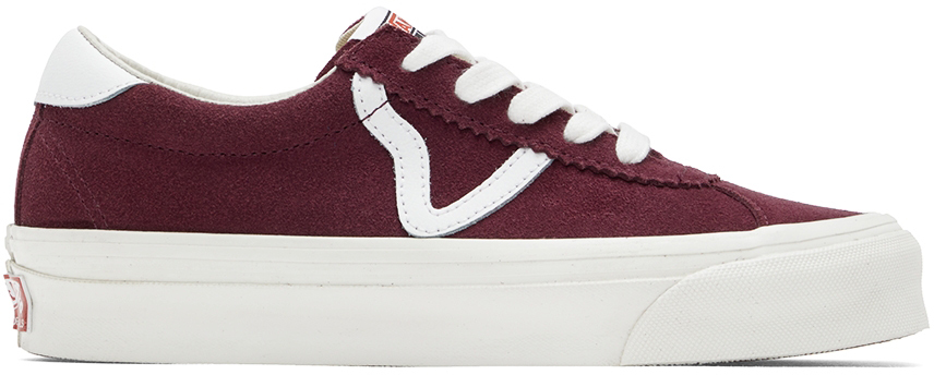 Vans Purple Suede Og Epoch Lx Trainers In Mauve Wine/true Whit