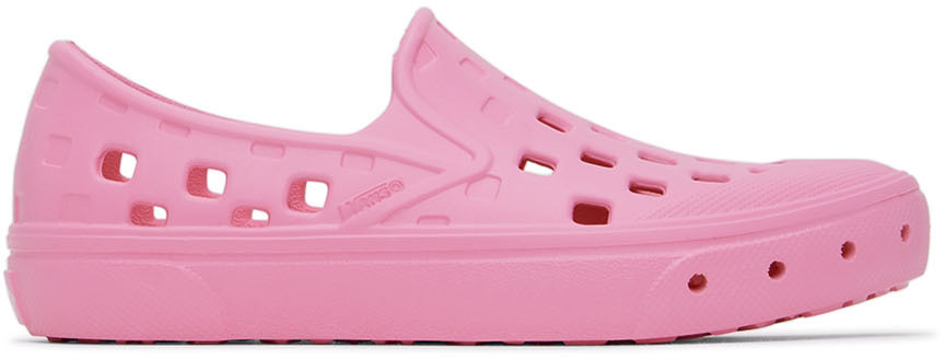 Vans slip 2024 on pink croc