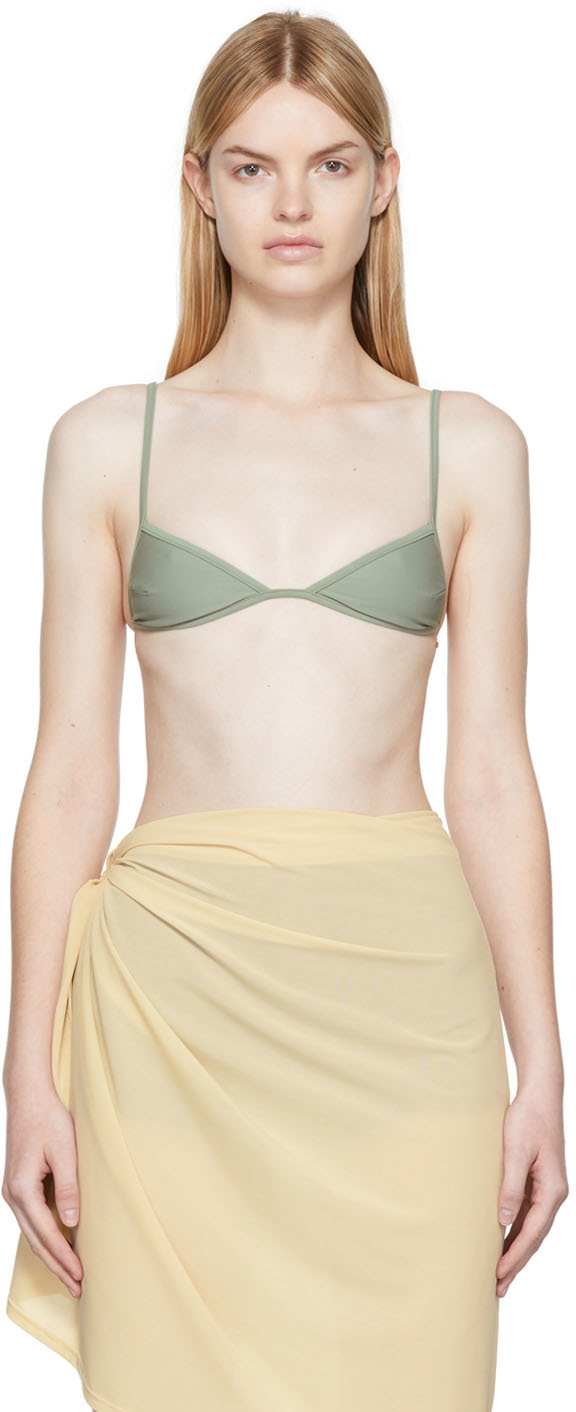 Green Rueben Balconette Bikini Top
