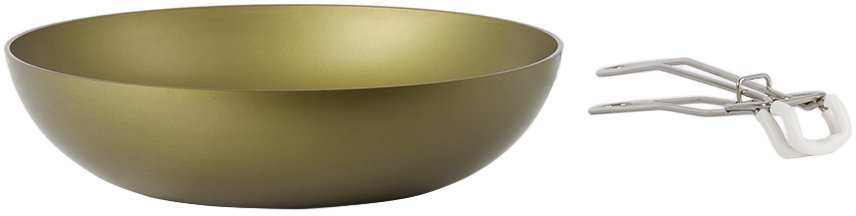 Knindustrie Gold 'the #knpot' Wok & Handle, 32 Cm In N/a