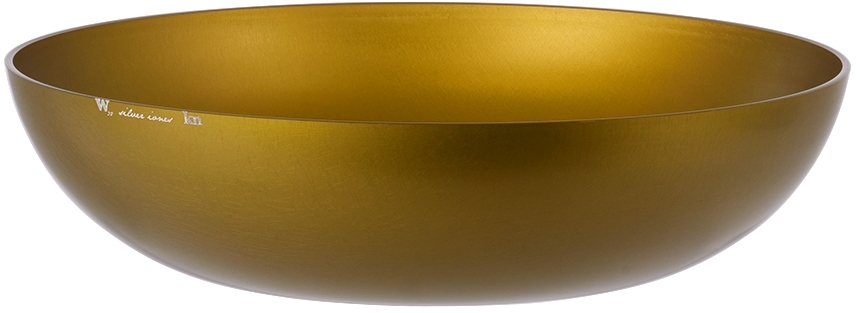 Knindustrie Gold 'the #knpot' Wok & Handle, 32 Cm In N/a