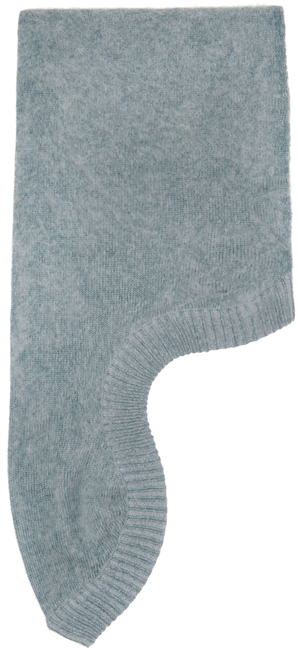 Khanh Brice Nguyen Ssense Exclusive Gray Scarf In Grey