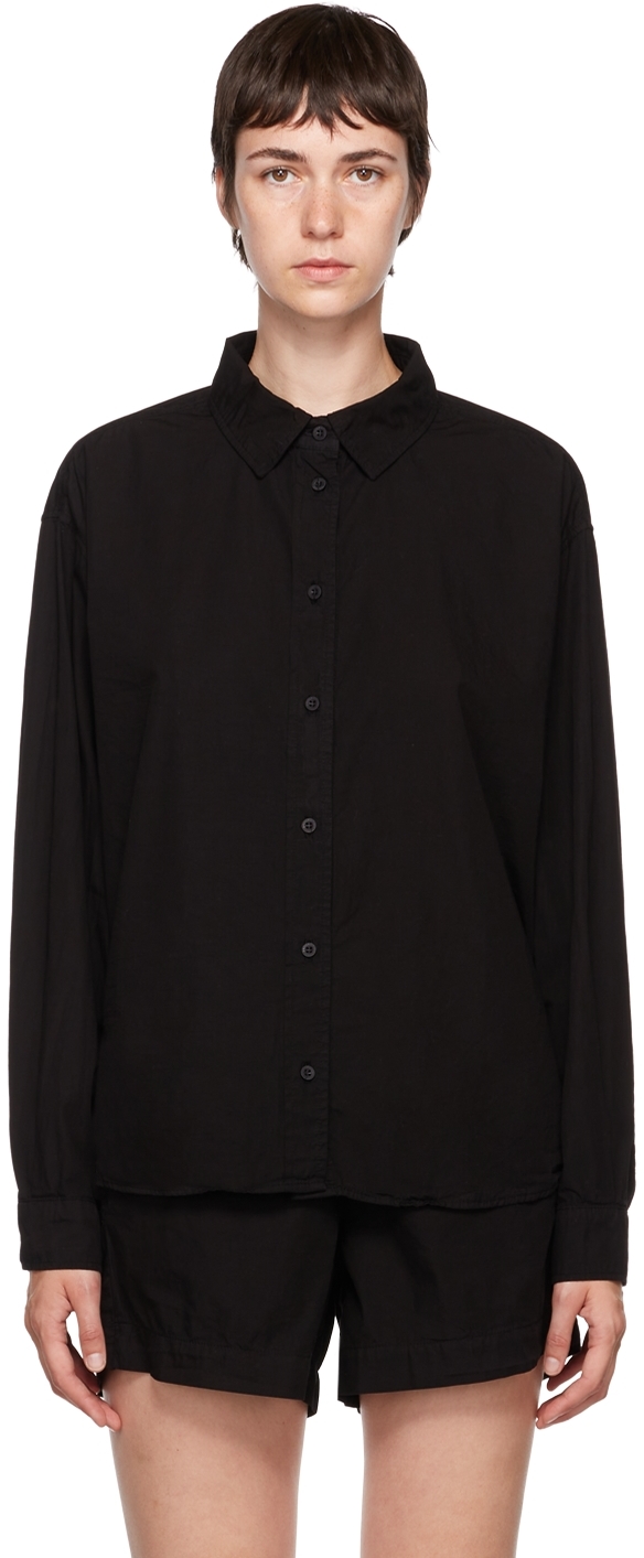 COTTON CITIZEN Black Santorini Shirt SSENSE UK