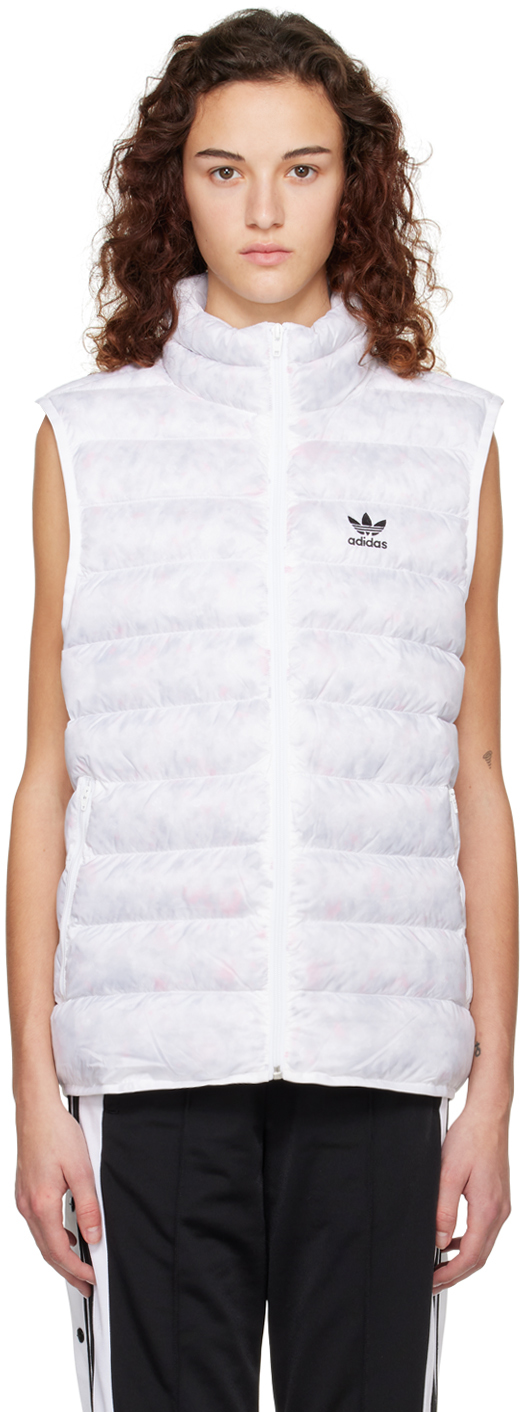 White Essentials+ \'Made With Nature\' Vest by adidas Originals on Sale