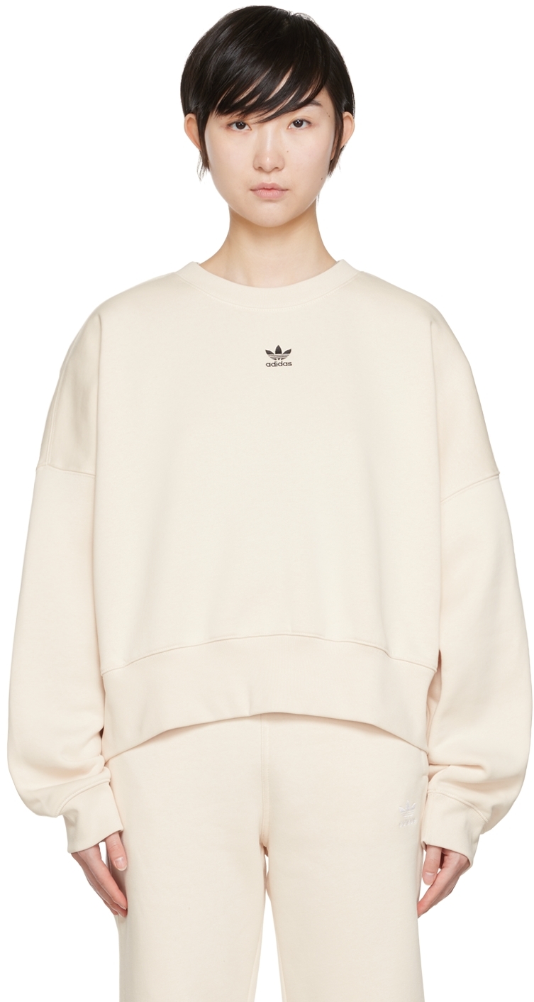 Hesje Anzai Derde Off-White Adicolor Essentials Sweatshirt by adidas Originals on Sale