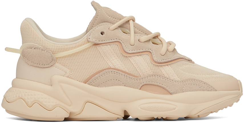 Beige Ozweego Sneakers