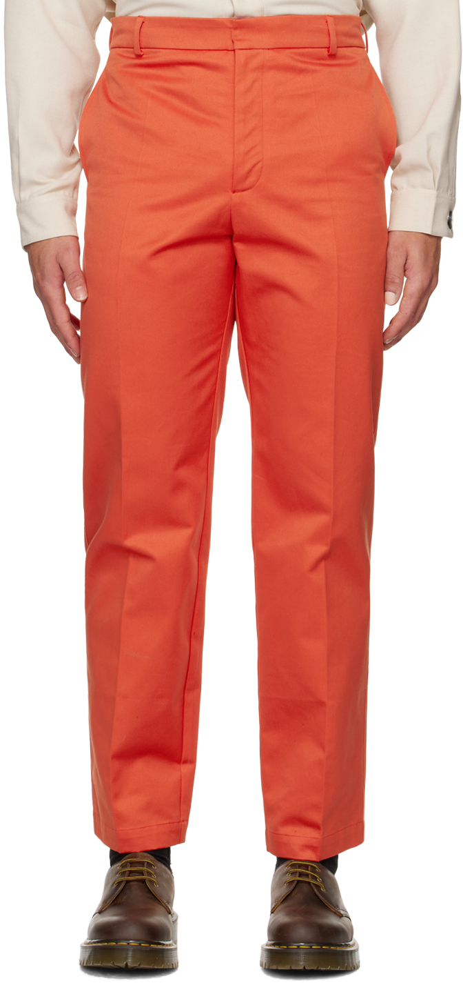 Labrum Orange Tailored Trousers