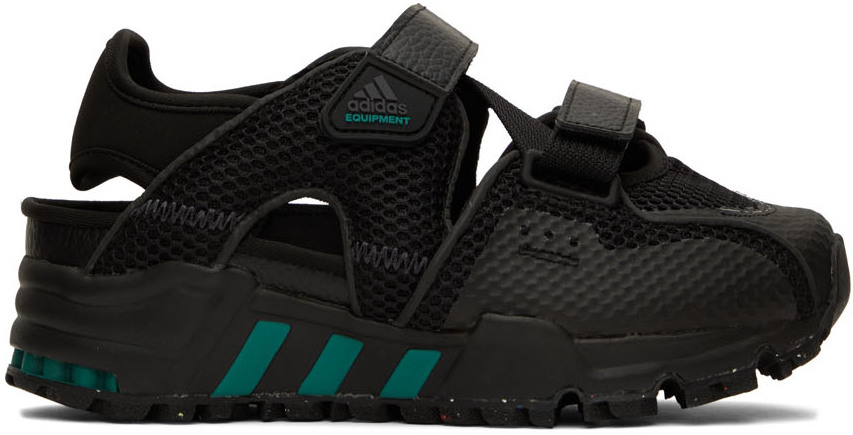 adidas Originals Black EQT 93 Sandals - GZ7200