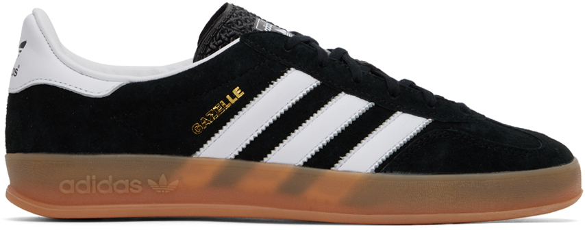 adidas Gazelle Indoor “Core Black”: zeitloses Schwarz-Weiß