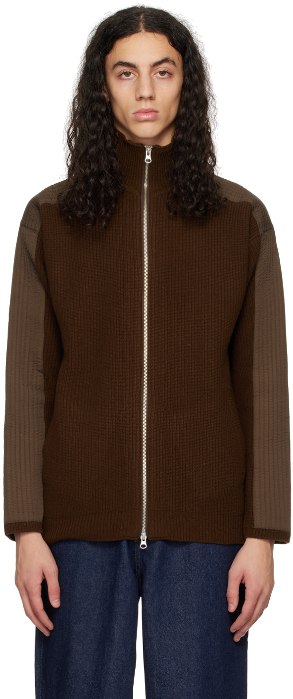 HGBB STUDIO: Brown Yukon Sweater | SSENSE
