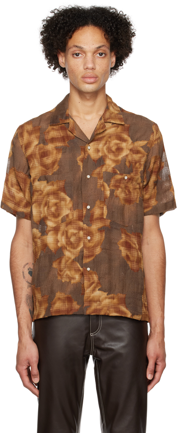 おすすめ CMMN SWDN Aryan Shirt - Ecru Silk alamocirugiaplastica.com