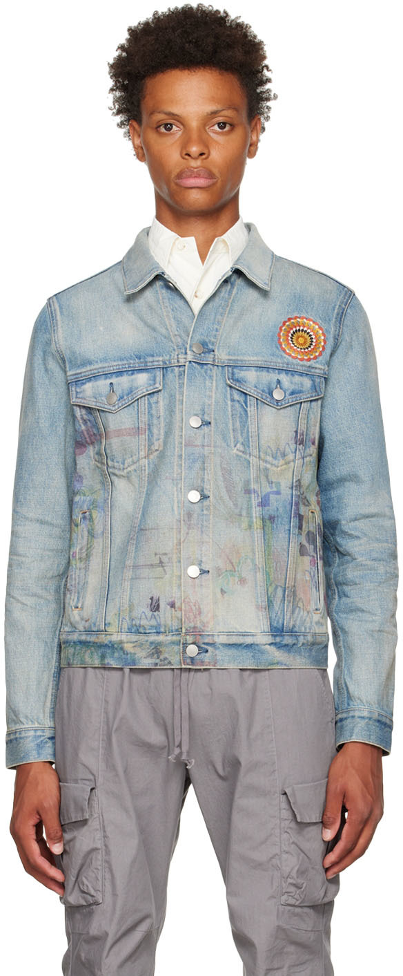 Designer denim jackets for Men | SSENSE