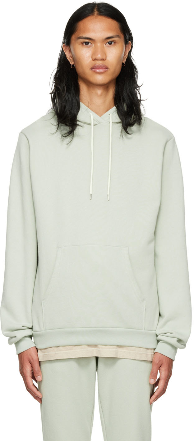 Green Beach Hoodie by John Elliott on Sale