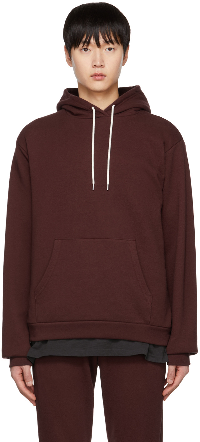 Burgundy Beach Hoodie