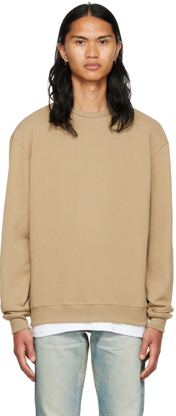 Tan Cotton Sweatshirt