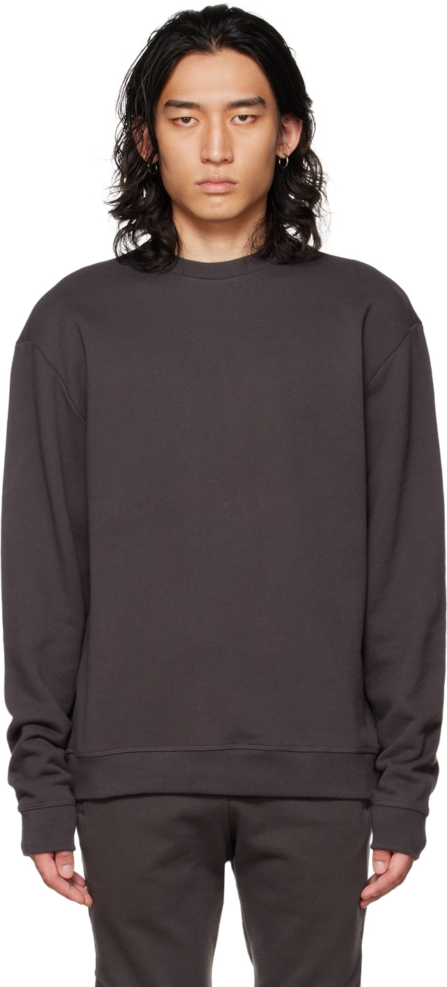 Oversized Crewneck Pullover / Black - JOHN ELLIOTT