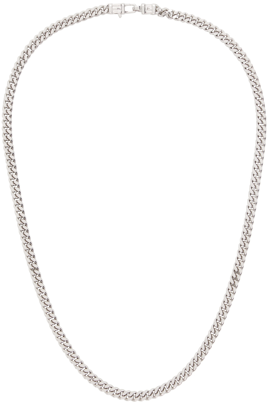 Tom Wood Silver Curb Chain Necklace