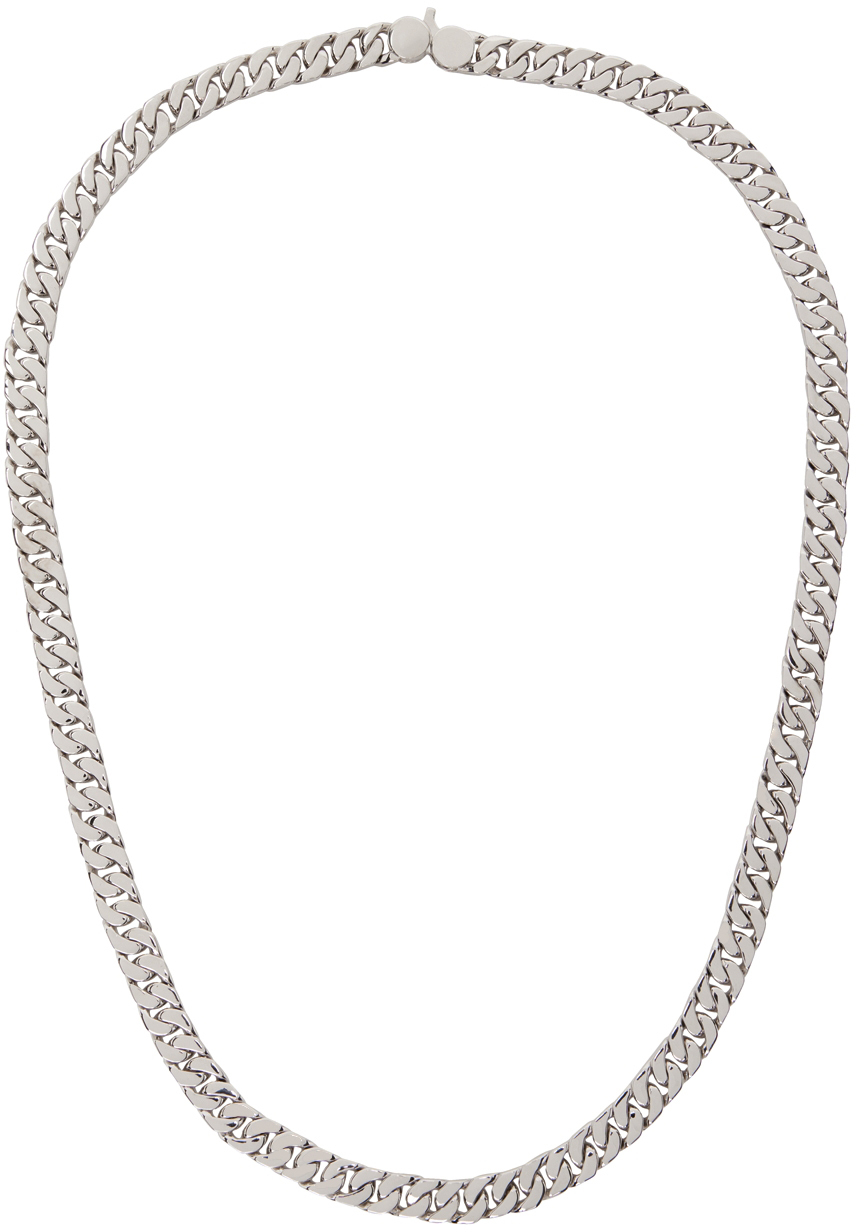 Tom Wood: Silver Curb Chain 7 Necklace | SSENSE