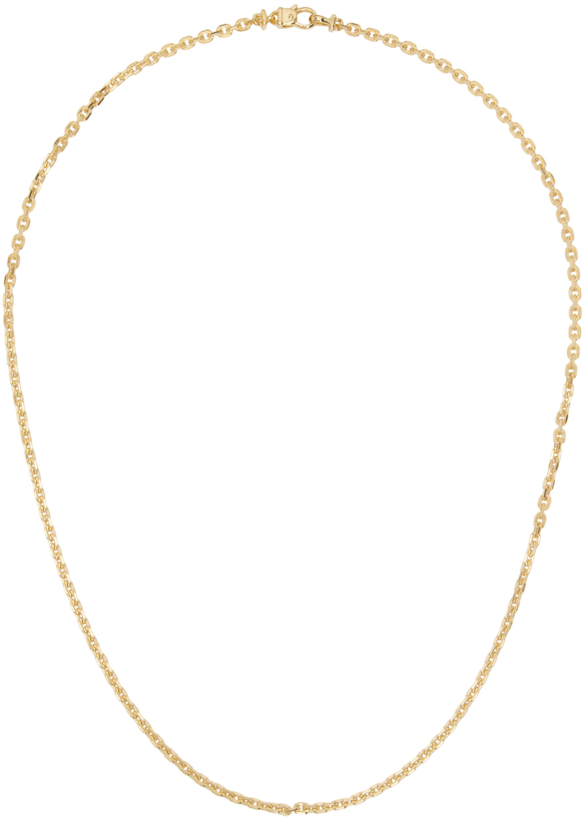 Tom Wood: Gold Anker Chain Necklace | SSENSE