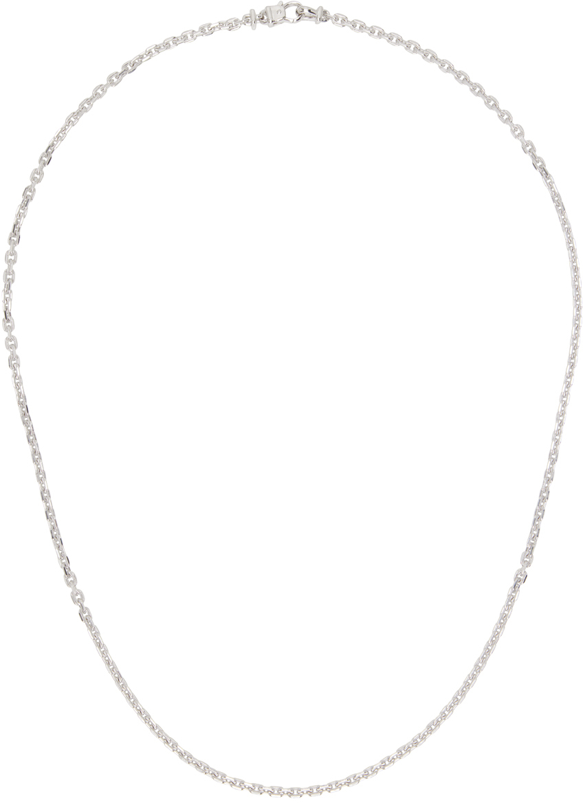 primrose sterling silver sparkle chain necklace