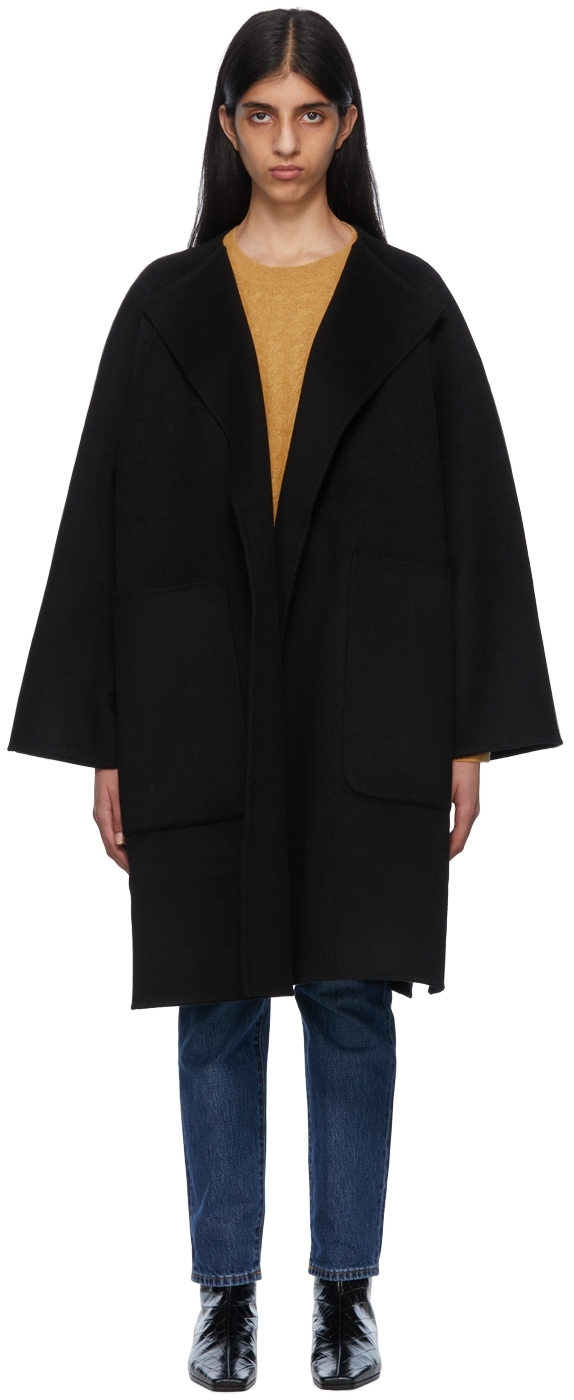 Wool Cape Coat【Black】 全品半額 www.m-arteyculturavisual.com