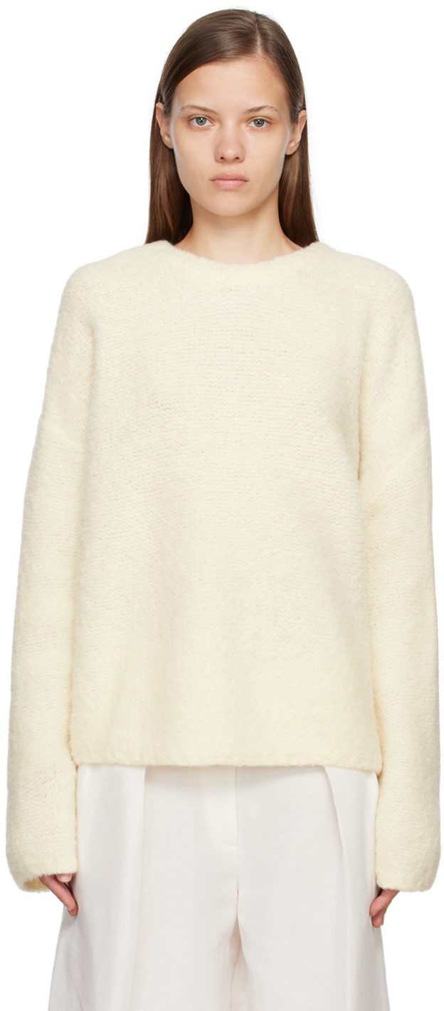 Totême: Off-White Boxy Sweater | SSENSE