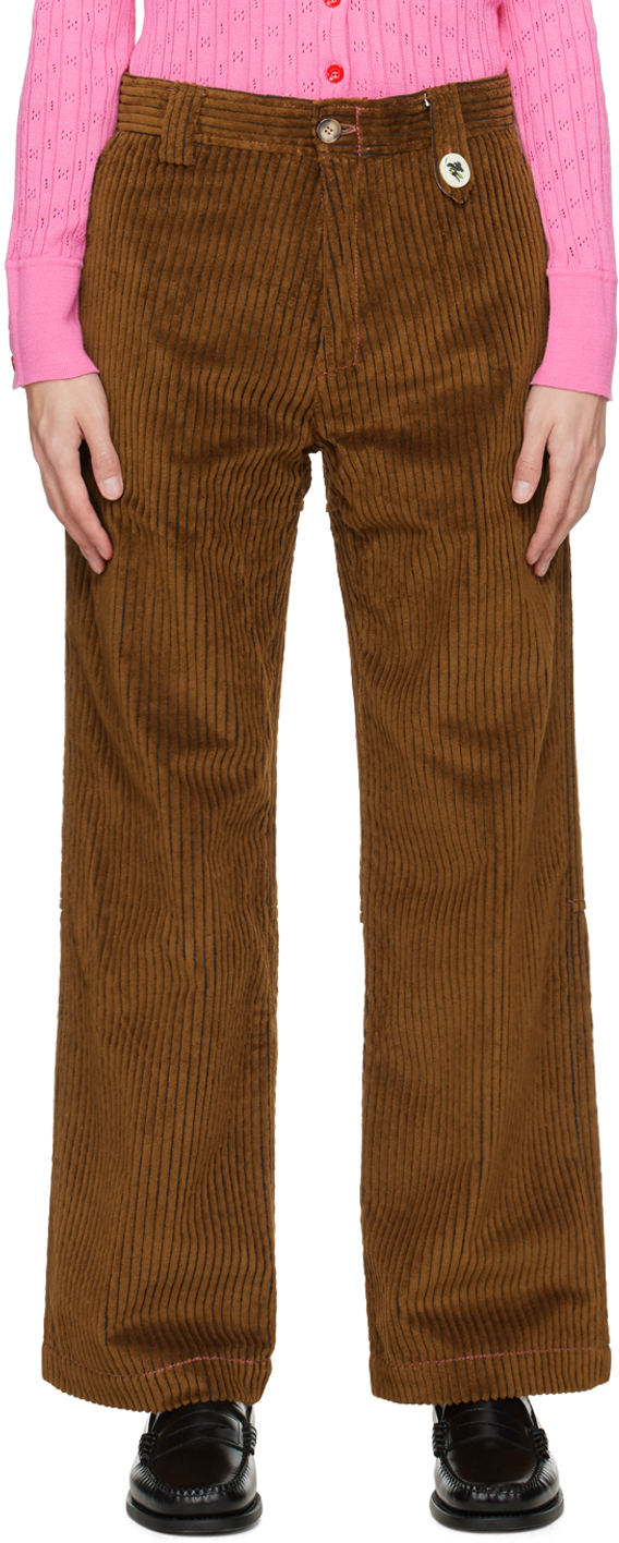 Cormio Brown Taner Trousers