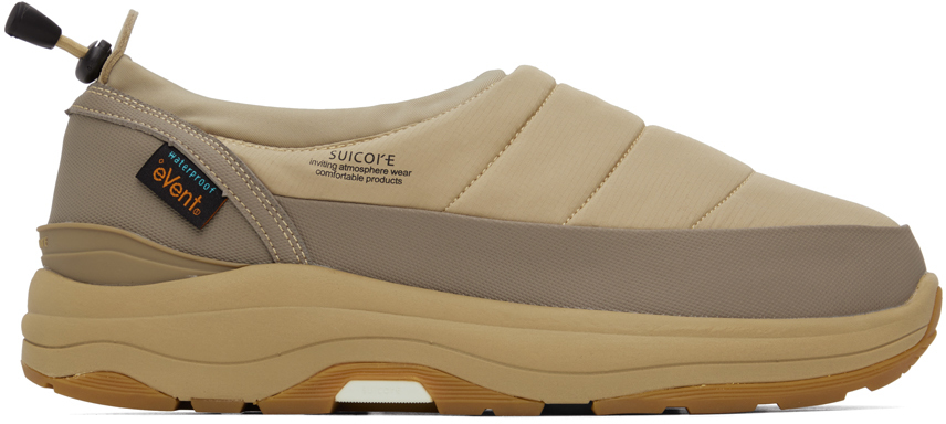Suicoke Beige Pepper-evab Sneakers In Beige
