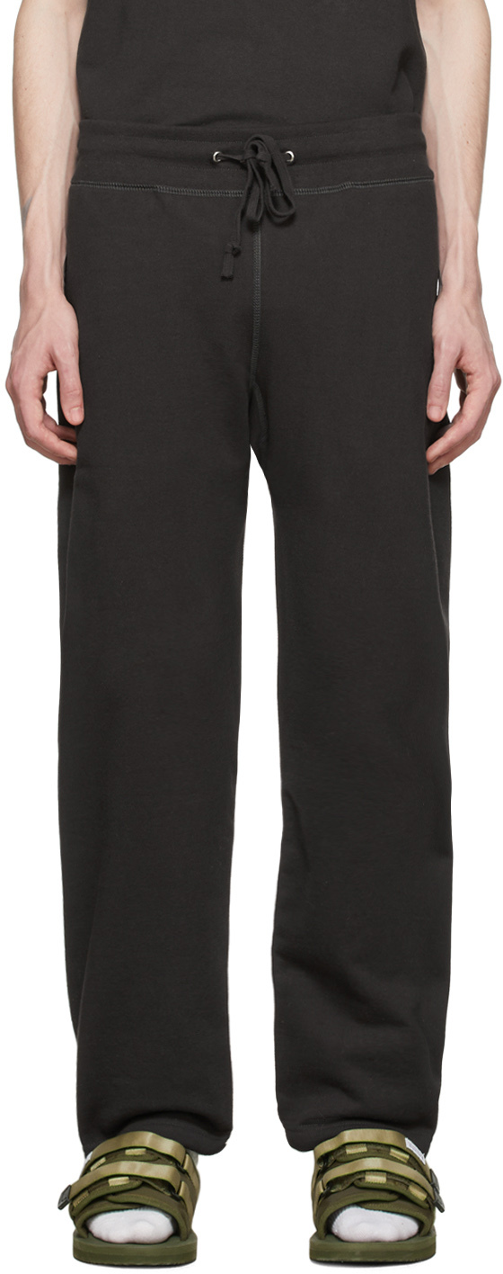 SSENSE UK Exclusive Black Lounge Pants by Suicoke on Sale