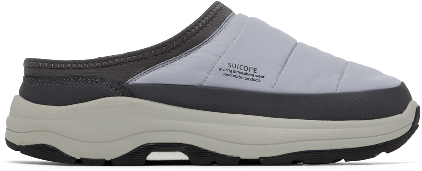 Suicoke Gray Pepper-lo-ab Loafers