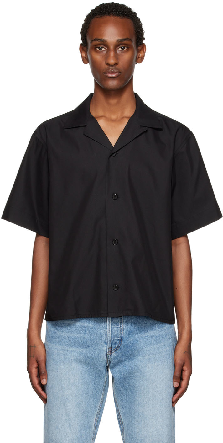 Recto Black Relaxed-Fit Shirt