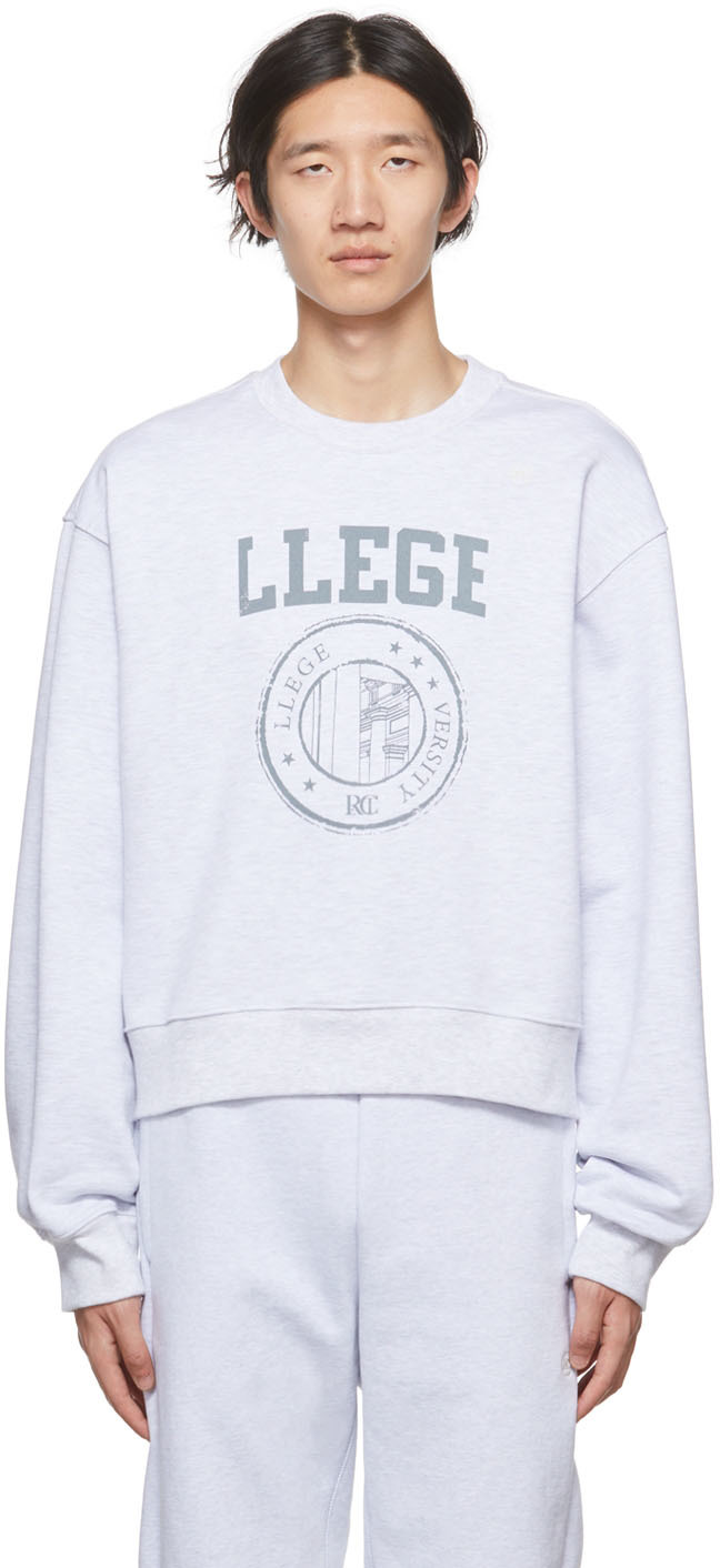 Recto Gray 'Llege' Sweater