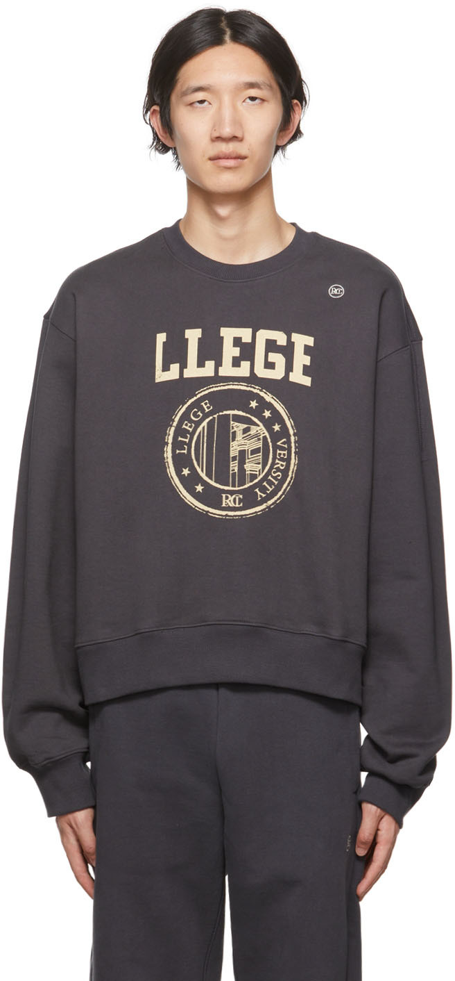 Recto Blue 'Llege' Sweater