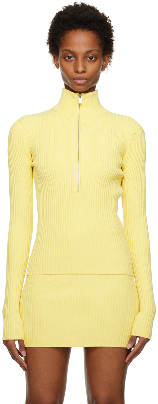 1017 ALYX 9SM Yellow Zip Turtleneck