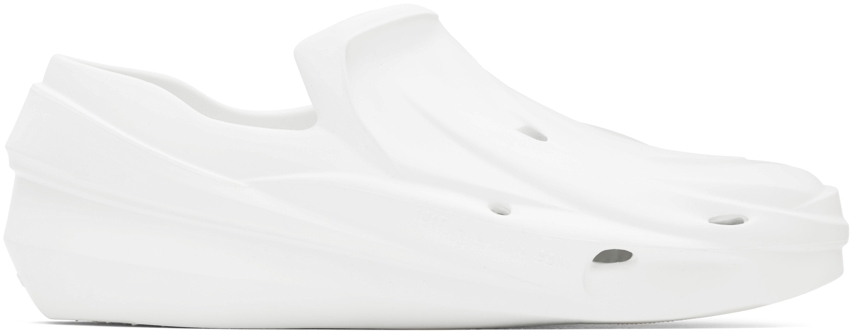 White Mono Sneakers