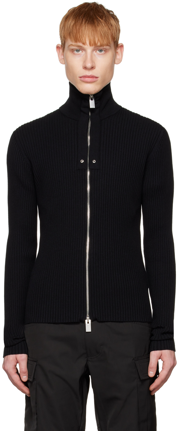 1017 ALYX 9SM: Black Zip-Up Sweater | SSENSE