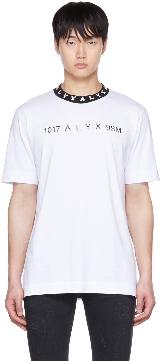 Homme Vêtements T-shirts T-shirts à manches longues 1 % de réduction T-shirt À Manches Longues En Coton Imprimé Logo Coton 1017 ALYX 9SM pour homme en coloris Noir 