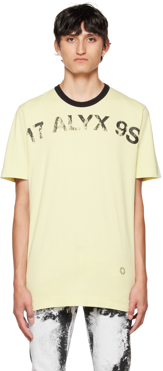 1017 ALYX 9SM Yellow Graphic T-Shirt
